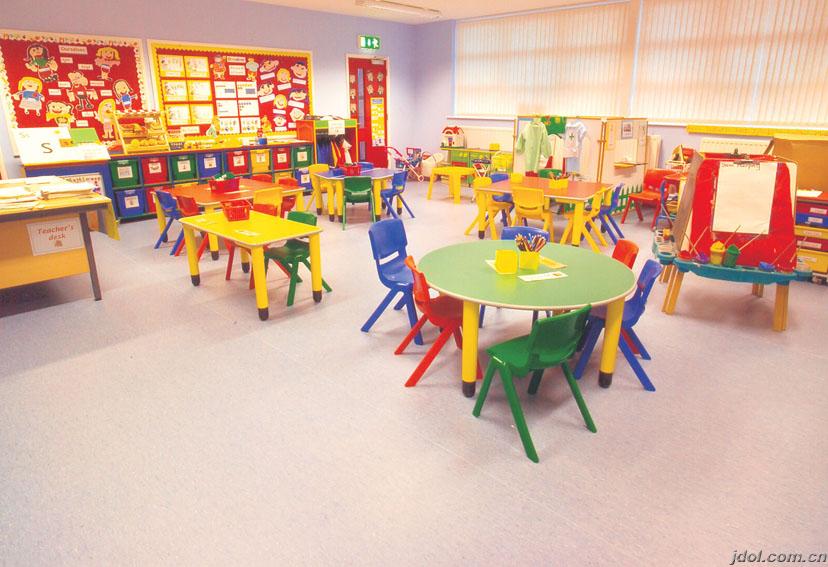 开封幼儿园专用塑胶地板